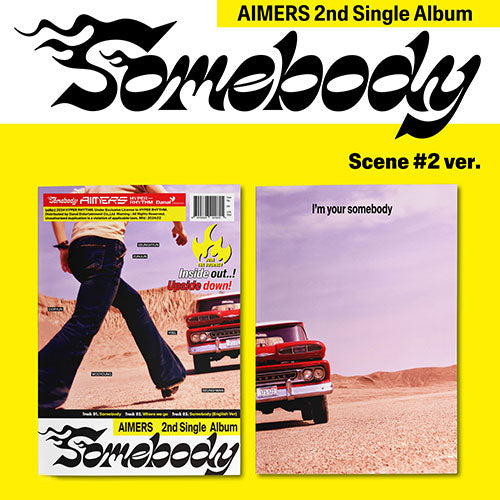 AIMERS (에이머스) 2ND SINGLE ALBUM - [SOMEBODY]