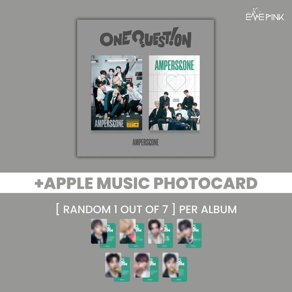 AMPERS&ONE (앰퍼샌드원) 1ST MINI ALBUM - [ONE QUESTION] (+EXCLUSIVE PHOTOCARD)