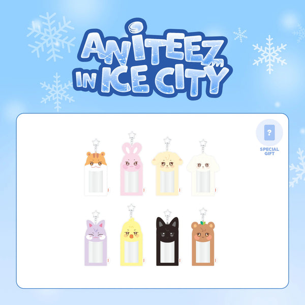 [PRE-ORDER] ANITEEZ IN ICE CITY OFFICIAL MD - [PLUSH PHOTOCARD HOLDER KEYRING]