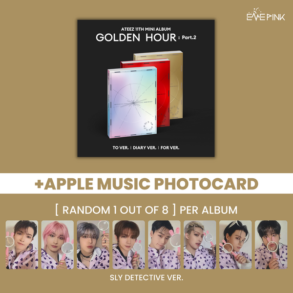 (KOR VER.) ATEEZ (에이티즈) 11TH MINI ALBUM - [GOLDEN HOUR : PART.2] (+EXCLUSIVE PHOTOCARD)