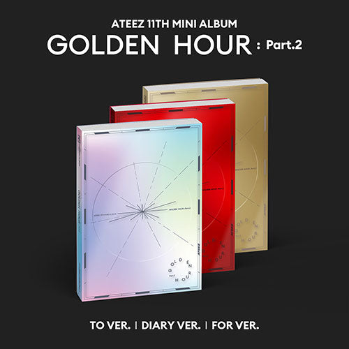 (KOR VER.) ATEEZ (에이티즈) 11TH MINI ALBUM - [GOLDEN HOUR : PART.2]