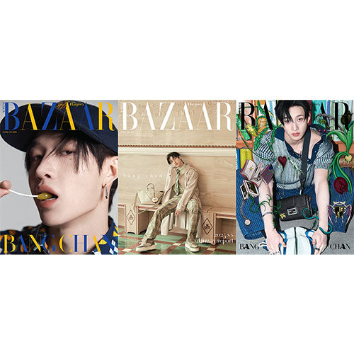 [PRE-ORDER] HARPER'S BAZAAR KOREA (바자) - FEBRUARY 2025 [COVER: BANG CHAN]