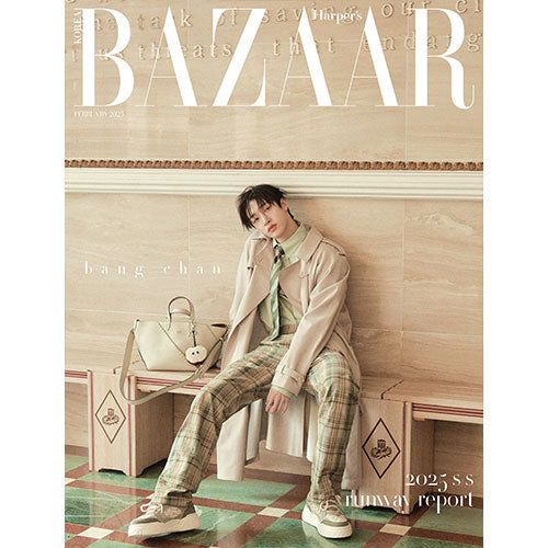 [PRE-ORDER] HARPER'S BAZAAR KOREA (바자) - FEBRUARY 2025 [COVER: BANG CHAN]