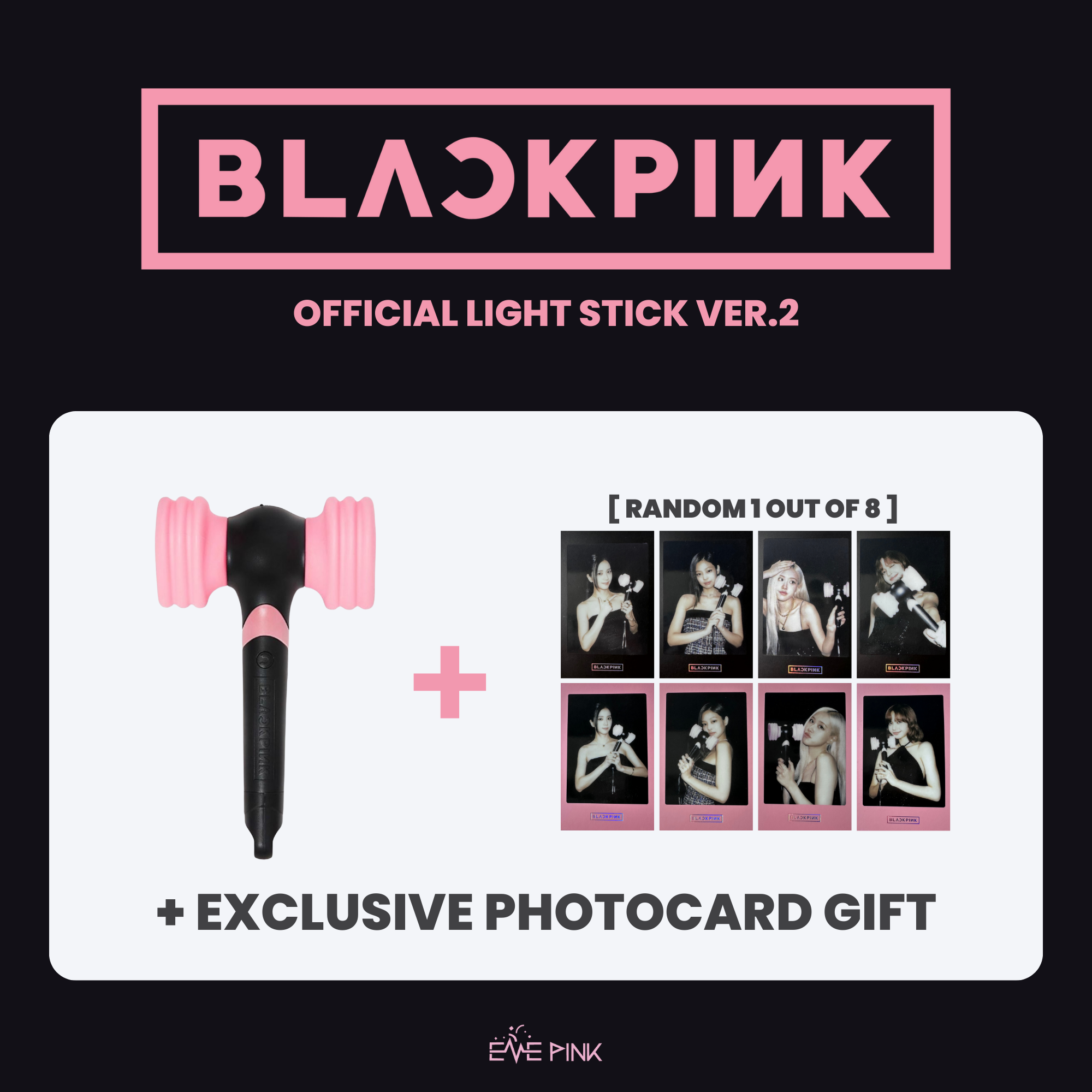 BLACKPINK - Official Light Stick Ver.2 (limited edition)