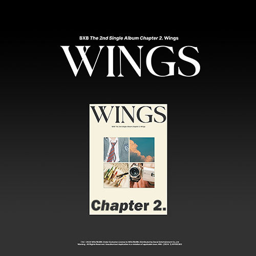 BXB (비엑스비) THE 2ND SINGLE ALBUM - [CHAPTER 2. WINGS]