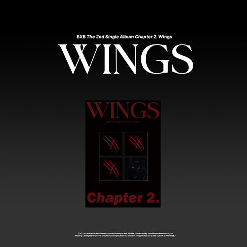 BXB (비엑스비) THE 2ND SINGLE ALBUM - [CHAPTER 2. WINGS]