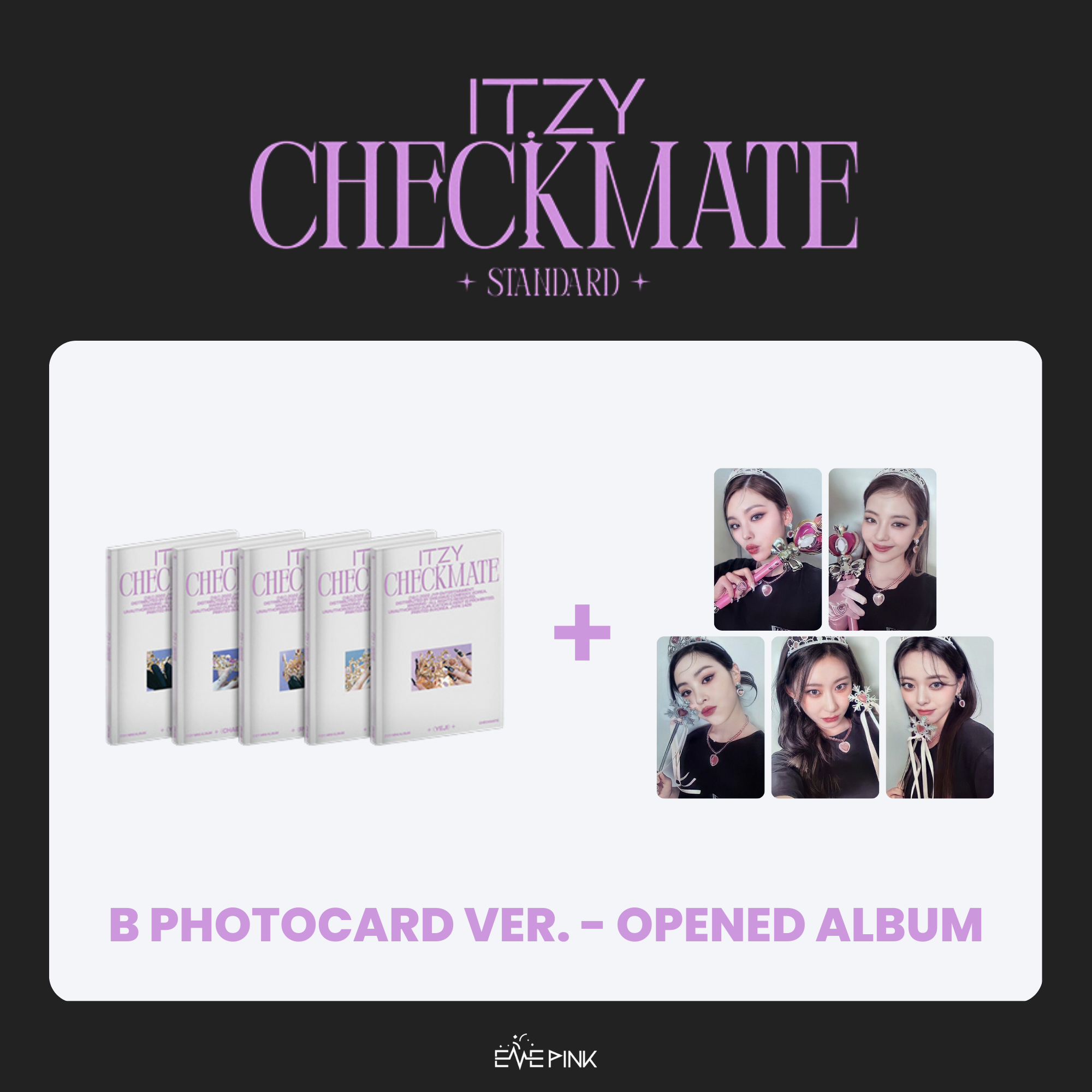 ITZY ALBUM BORN TO BE LIMITED VER.  EXCLUSIVE SELFIE PHOTOCARD (RANDOM 1  OUT OF 4) INCLUDED – Kpop USA