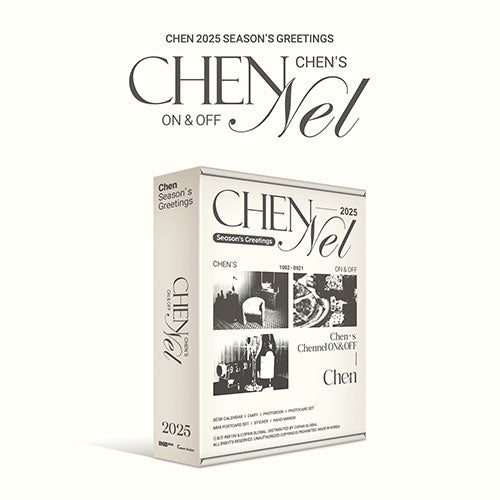 [PRE-ORDER]CHEN (첸) - 2025 SEASON'S GREETINGS [Chen’s Chennel ON & OFF] (+ POB)