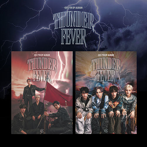 [PRE-ORDER] CIX (씨아이엑스) 7TH EP Album - [THUNDER FEVER]