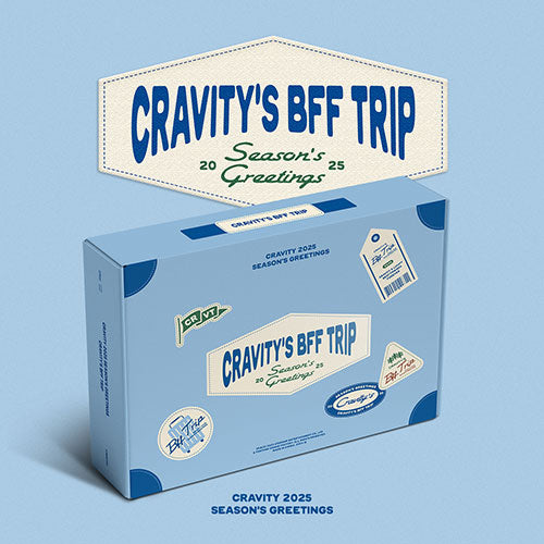 [PRE-ORDER] CRAVITY (크래비티) - 2025 SEASON'S GREETINGS [CRAVITY BFF TRIP]