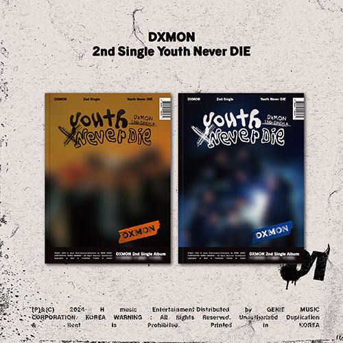 DXMON (다이몬) ALBUM - [Youth Never DIE]