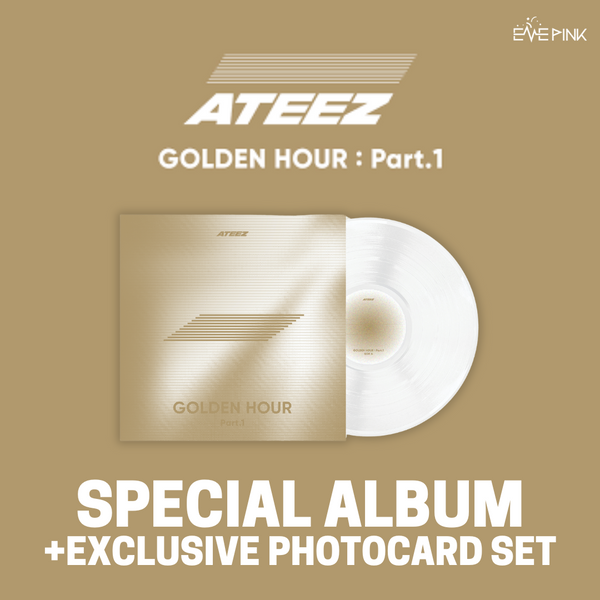 (U.S. VER.) ATEEZ (에이티즈) 10TH MINI ALBUM - [GOLDEN HOUR : PART.1] (VINYL VER.) (+EXCLUSIVE PHOTOCARD SET)