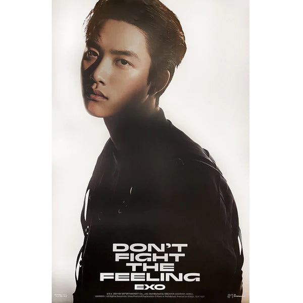 EXO - DON'T FIGHT THE FEELING (JEWEL CASE VER) OFFICIAL POSTER - DO