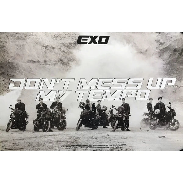 EXO - DON'T MESS UP MY TEMPO (ANDANTE VER) OFFICIAL POSTER