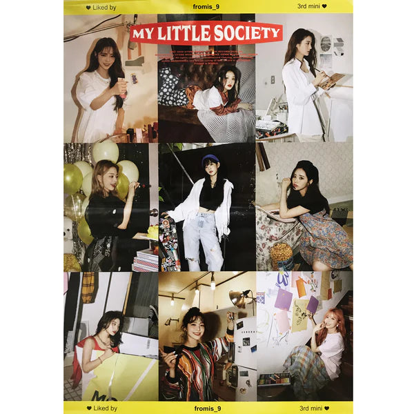 FROMIS_9 - MY LITTLE SOCIETY (MY ACCOUNT VER) OFFICIAL POSTER