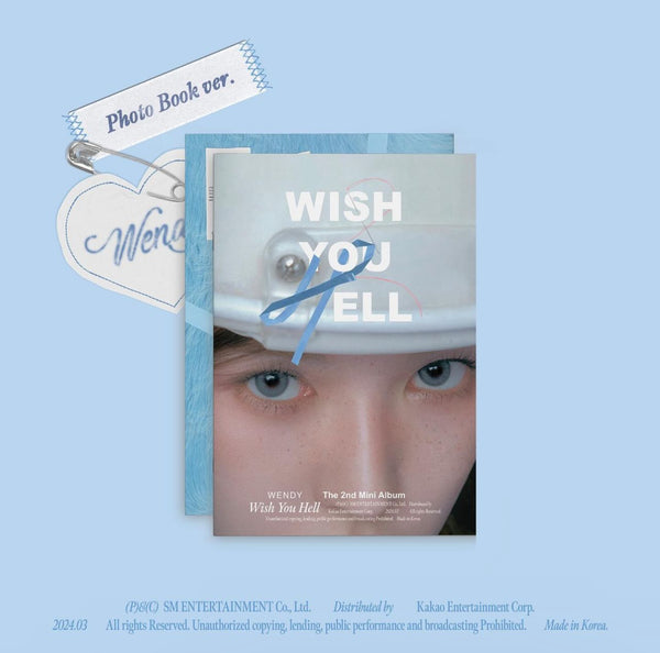 WENDY (웬디) 2ND MINI ALBUM - [Wish You Hell] (Photo Book VER.)