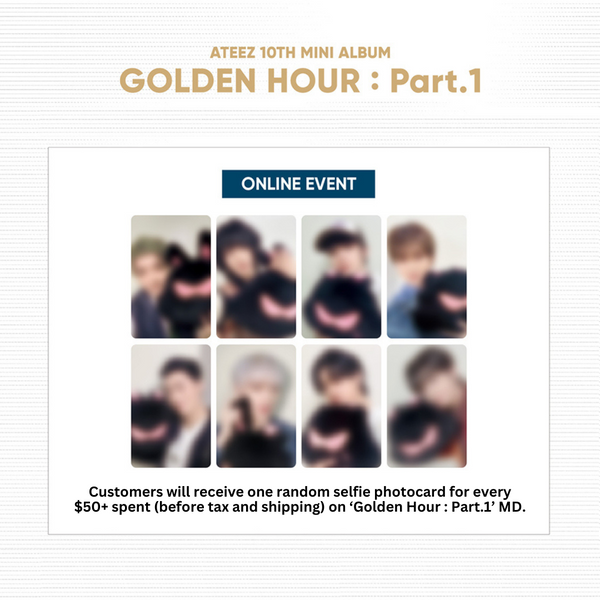 ATEEZ (에이티즈) GOLDEN HOUR : PART.1 OFFICIAL MD - [MITO DOLL KEYRING]