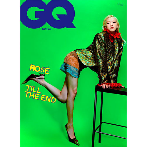 [PRE-ORDER] GQ KOREA - FEBRUARY 2025 [COVER: ROSÉ]