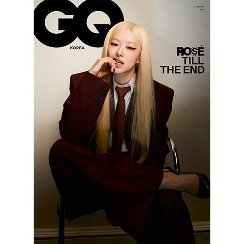 [PRE-ORDER] GQ KOREA - FEBRUARY 2025 [COVER: ROSÉ]