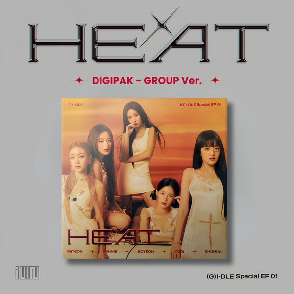 (G)I-DLE ((여자)아이들) SPECIAL ALBUM - [HEAT] (DIGIPAK Ver.)