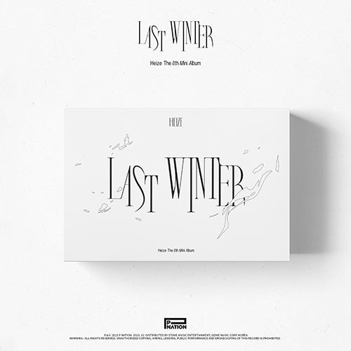 HEIZE (헤이즈) 8TH MINI ALBUM - [LAST WINTER]