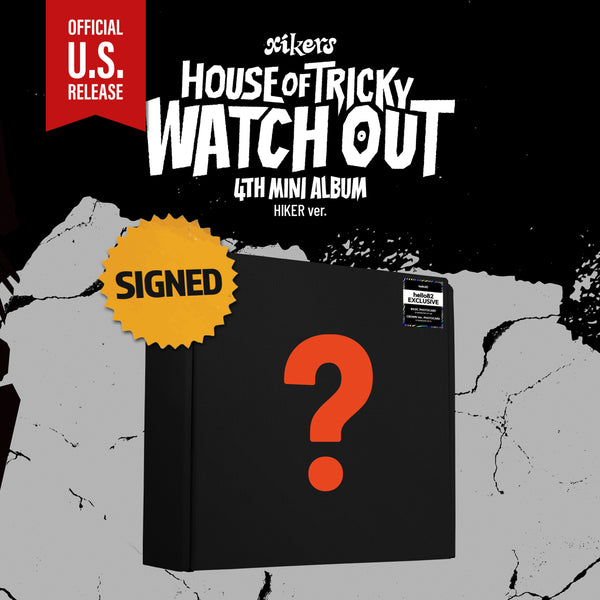 (U.S. VER.) XIKERS (싸이커스) 4TH MINI ALBUM - [HOUSE OF TRICKY: WATCH OUT] (SIGNED ALBUM)