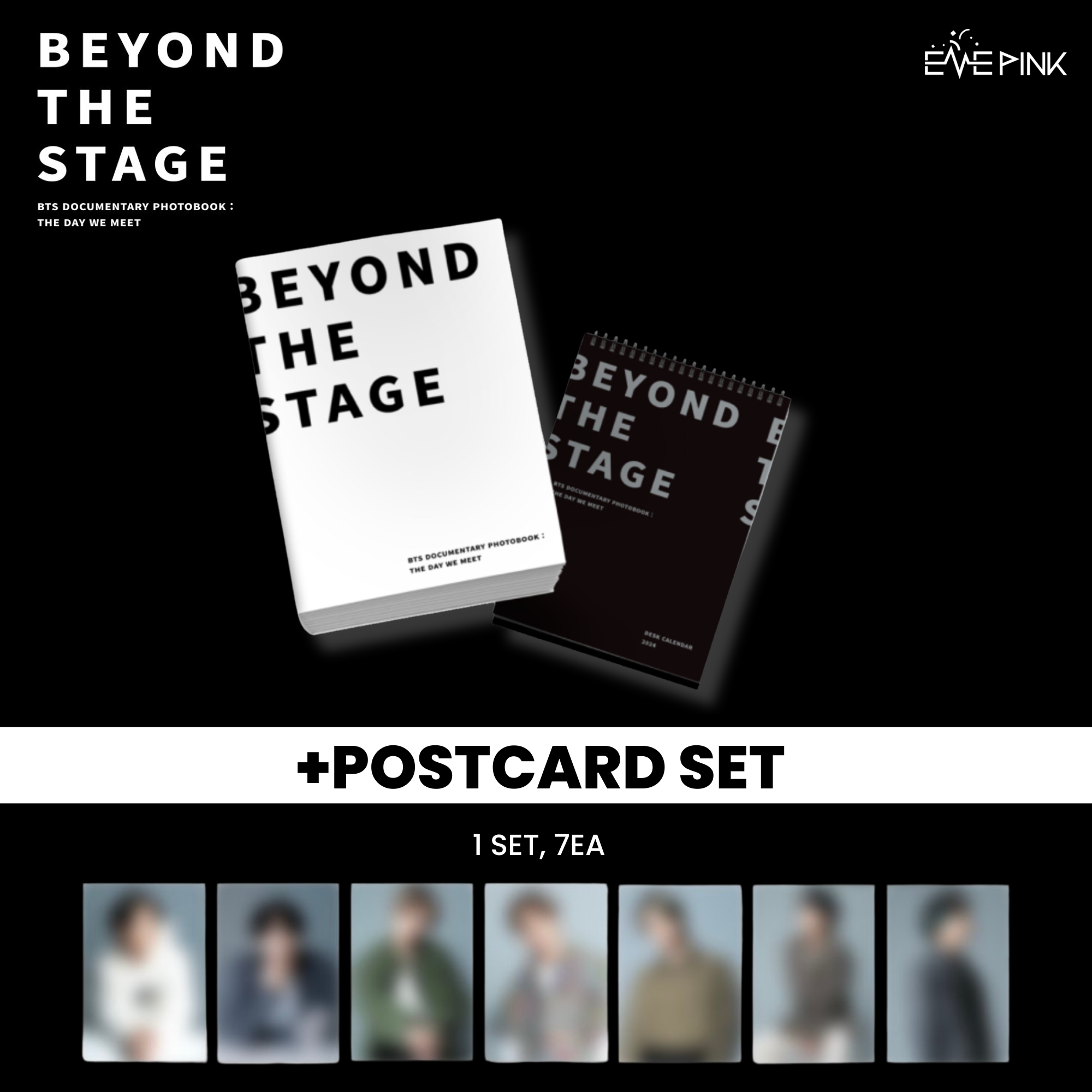 BTS (방탄소년단) - [BEYOND THE STAGE BTS DOCUMENTARY PHOTOBOOK: THE DAY WE MEET]  (+POSTCARD SET)