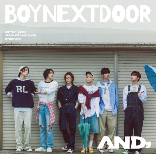 BOYNEXTDOOR (보이넥스트도어) JAPANESE ALBUM - [AND,] (REGULAR EDITION)