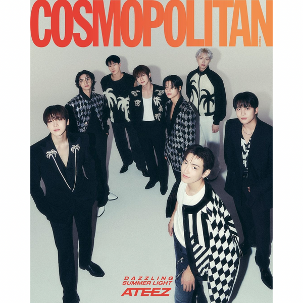 COSMOPOLITAN KOREA - JULY 2024 [COVER: ATEEZ]