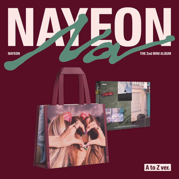 NAYEON (나연 ) 2ND MINI ALBUM - [NA] (LIMITED EDITION A TO Z VER)