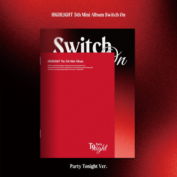 HIGHLIGHT (하이라이트) 5TH MINI ALBUM - [Switch On] (PHOTOBOOK VER.)