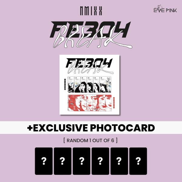 NMIXX (엔믹스) ALBUM- [Fe304: BREAK] (STANDARD VER. +EXCLUSIVE PHOTOCARD)