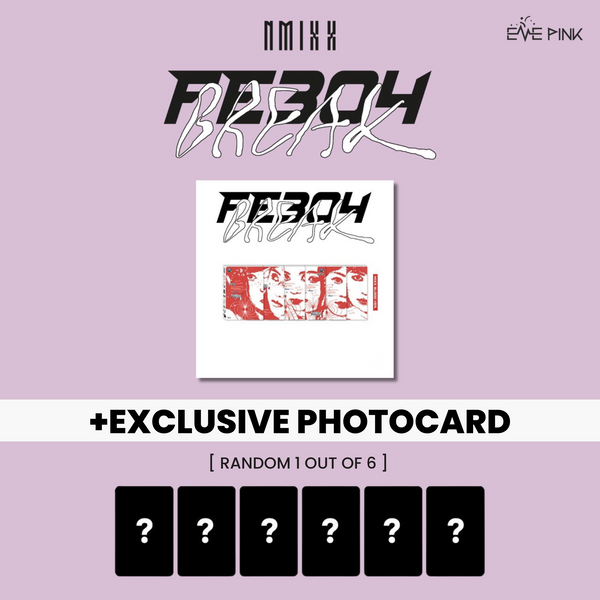 NMIXX (엔믹스) ALBUM- [Fe304: BREAK] (STANDARD VER. +EXCLUSIVE PHOTOCARD)