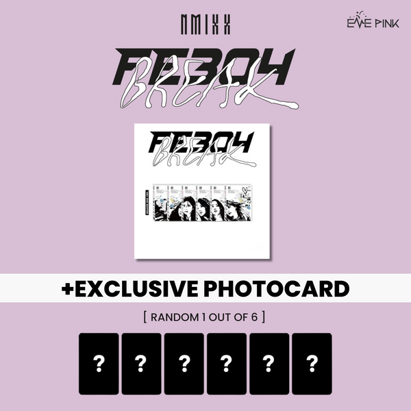 NMIXX (엔믹스) ALBUM- [Fe304: BREAK] (STANDARD VER. +EXCLUSIVE PHOTOCARD)