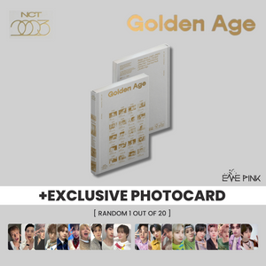 NCT 2023 - [GOLDEN AGE] +EXCLUSIVE PHOTOCARD – EVE PINK K-POP