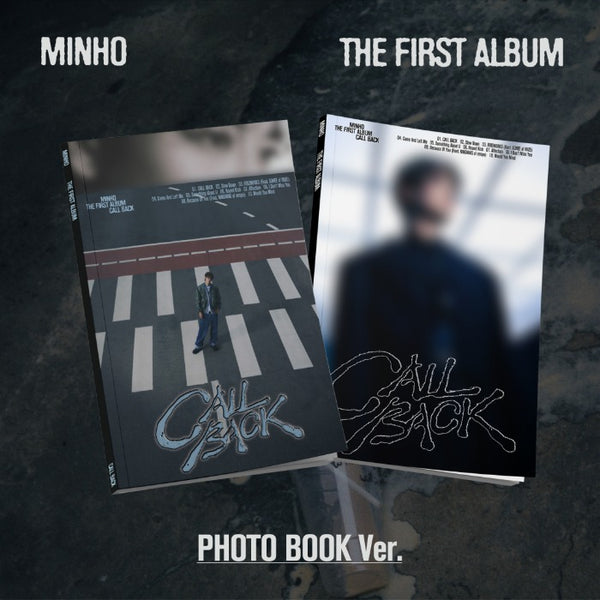 MINHO (민호) 1ST FULL ALBUM - [CALL BACK] (Photobook VER. +EXCLUSIVE PHOTOCARD)