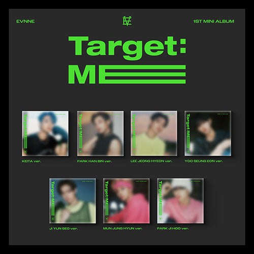 EVNNE (이븐) 1ST MINI ALBUM - [TARGET: ME] (DIGIPACK VER.)