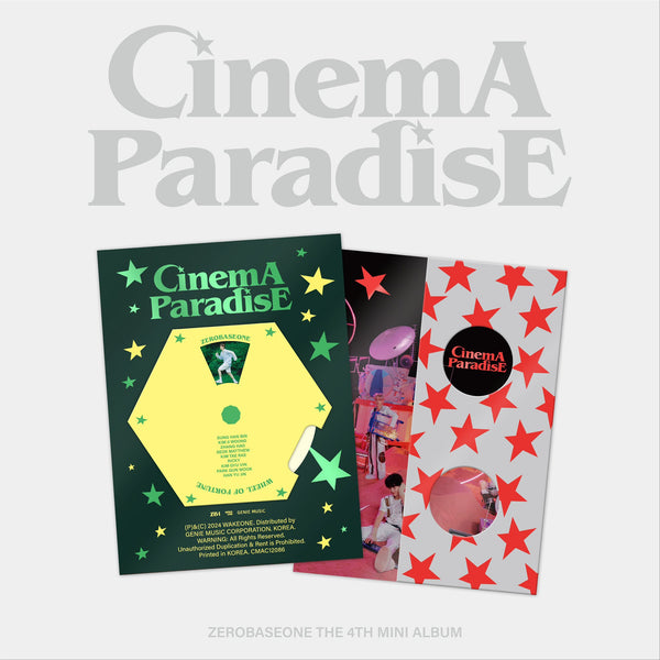 ZEROBASEONE (제로베이스원) 4TH MINI ALBUM - [CINEMA PARADISE] (+EXCLUSIVE PHOTOCARD)