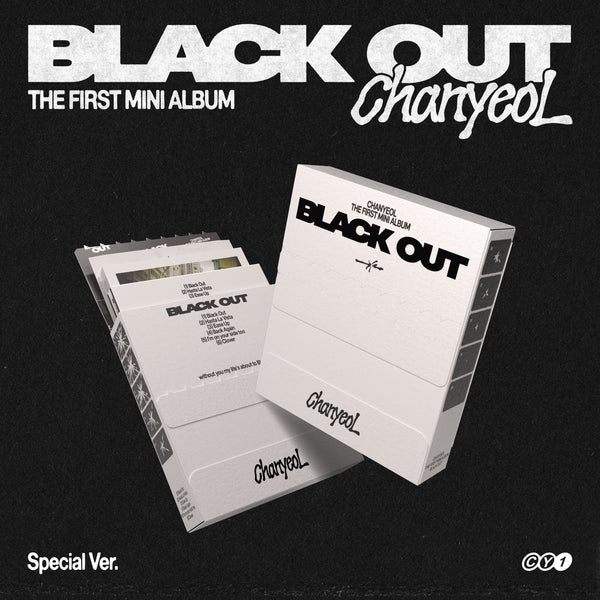 ChanyeoL (찬열) 1ST MINI ALBUM - [Black Out] (Special Ver.)