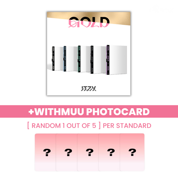 [PRE-ORDER] ITZY (있지) ALBUM - [GOLD] (DIGIPACK VER. +EXCLUSIVE PHOTOCARD)