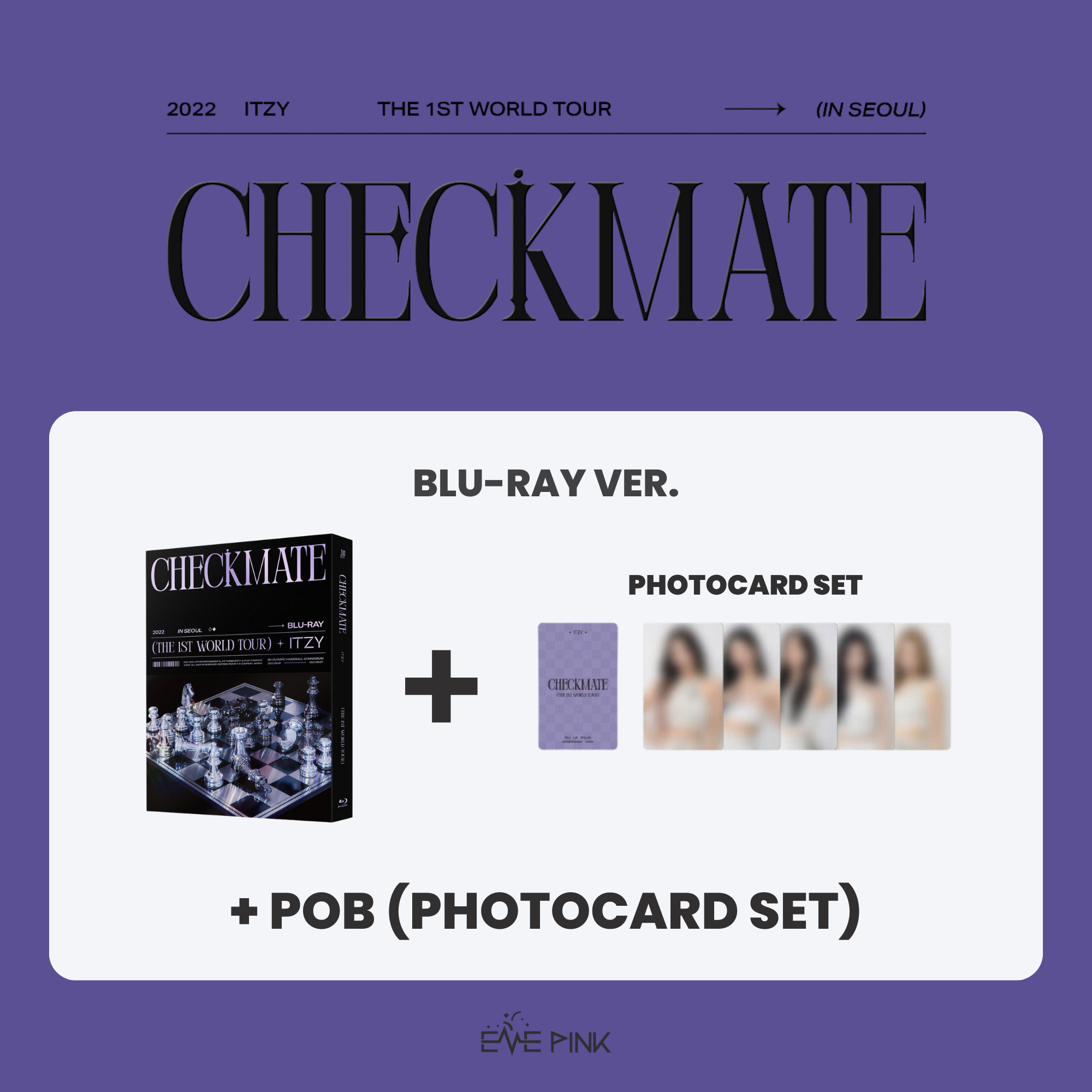 ITZY - The 1st World Tour CHECKMATE in Seoul Blu-Ray – K-STAR