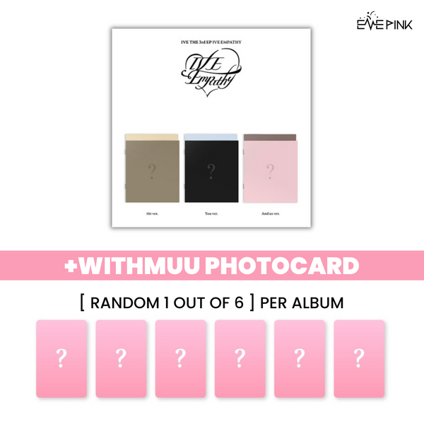 [PRE-ORDER] IVE (아이브) 3RD EP ALBUM - [IVE EMPATHY] (+EXCLUSIVE PHOTOCARD)