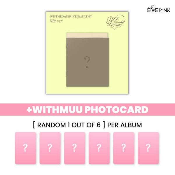 [PRE-ORDER] IVE (아이브) 3RD EP ALBUM - [IVE EMPATHY] (+EXCLUSIVE PHOTOCARD)