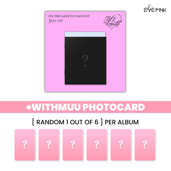 [PRE-ORDER] IVE (아이브) 3RD EP ALBUM - [IVE EMPATHY] (+EXCLUSIVE PHOTOCARD)