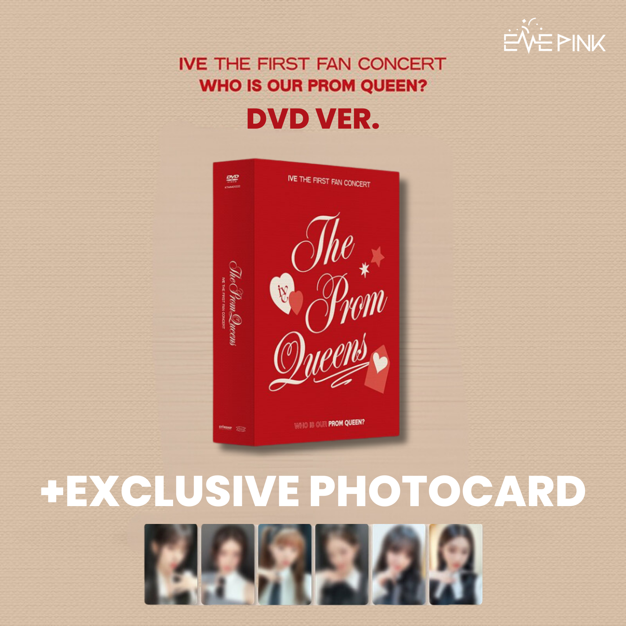 IVE (아이브) - THE FIRST FAN CONCERT [The Prom Queens] (DVD) (+ 