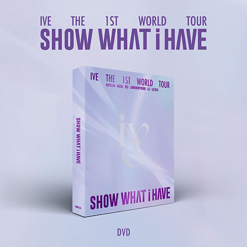 [PRE-ORDER] IVE (아이브) - THE 1ST WORLD TOUR [SHOW WHAT I HAVE] (DVD)