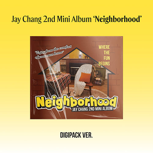 [PRE-ORDER] JAY CHANG (제이창) 2ND MINI ALBUM - [Neighborhood] (Digipack VER.)