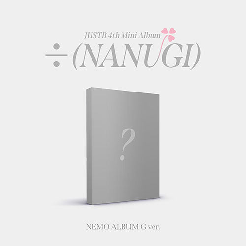 JUST B (저스트비) 4TH MINI ALBUM - [÷ (NANUGI)] (NEMO ALBUM)