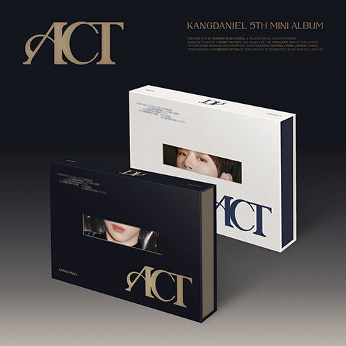 [PRE-ORDER] KANG DANIEL (강다니엘) 5TH MINI ALBUM- [ACT] (+POB)