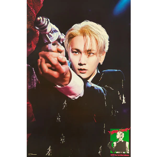 KEY - BAD LOVE (SPACE RAY GUN VER) OFFICIAL POSTER - CONCEPT 1